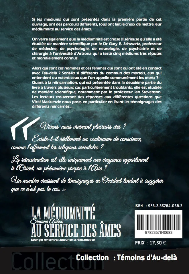 Illustration intérieure du livre « La médiumnité au service des âmes », JMG Éditions