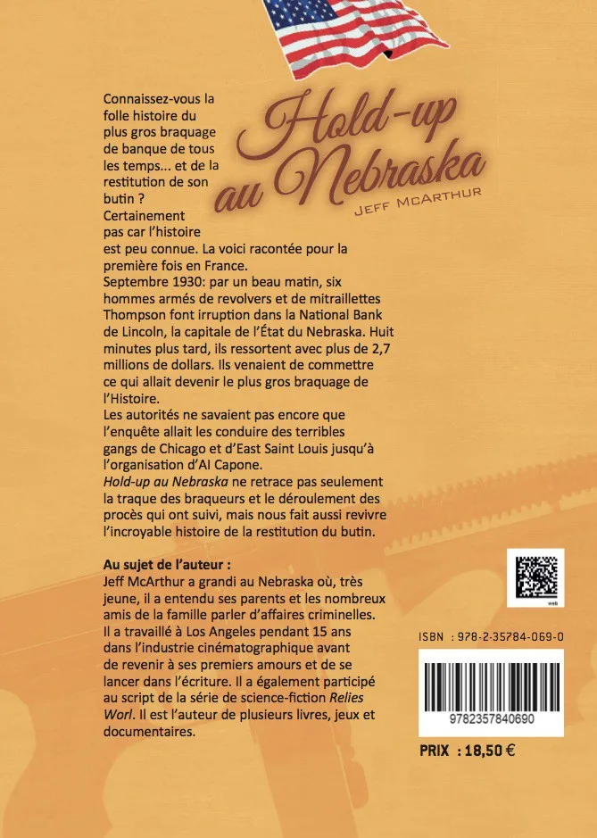 Illustration intérieure du livre « Hold-up au Nebraska », JMG Éditions
