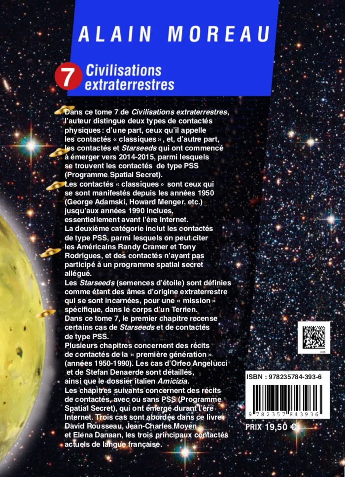 Illustration intérieure du livre « Contactés et Starseeds : Civilisations extraterrestres n° 7 », JMG Éditions
