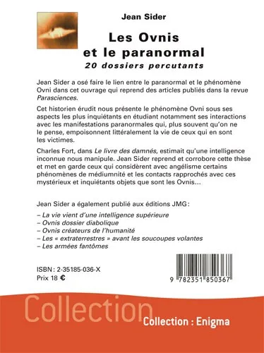 Illustration intérieure du livre « Les Ovnis et le paranormal », JMG Éditions