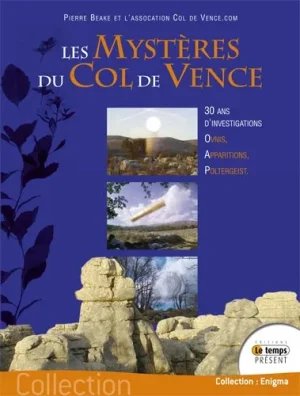 Couverture du livre « Les mystères du col de Vence », JMG Éditions