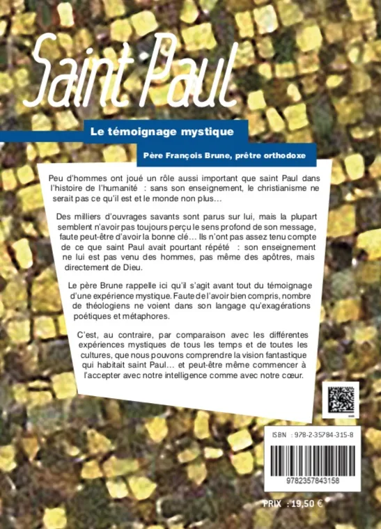 Illustration intérieure du livre « Saint Paul Le témoignage mystique », JMG Éditions