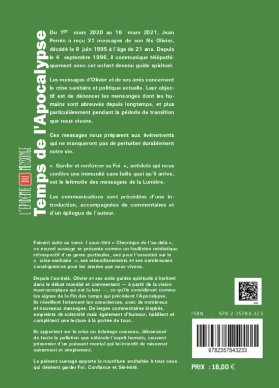 Illustration intérieure du livre « L’épidémie du Mensonge, Tome II, Temps de l’Apocalypse », JMG Éditions