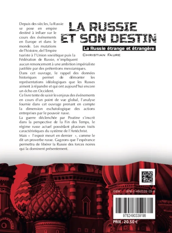 Illustration intérieure du livre « La Russie et son destin : La Russie étrange et étrangère », JMG Éditions