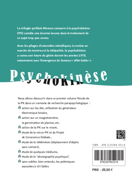 Illustration intérieure du livre « Psychokinèse, Tome 2, L’effet Geller », JMG Éditions