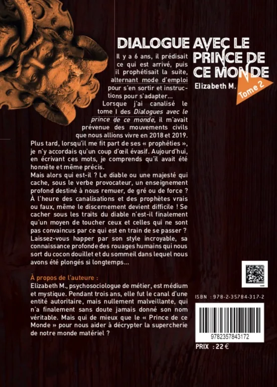 Illustration intérieure du livre « Dialogue avec le prince de ce monde, Tome II », JMG Éditions