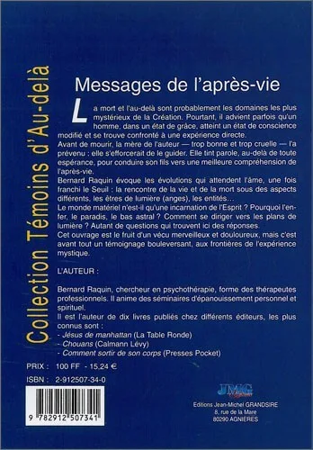 Illustration intérieure du livre « Messages de l’après-vie », JMG Éditions