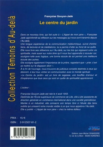 Illustration intérieure du livre « Le centre du jardin », JMG Éditions