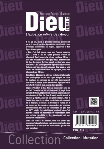 Illustration intérieure du livre « Pour que l’homme devienne Dieu Tome 2 », JMG Éditions
