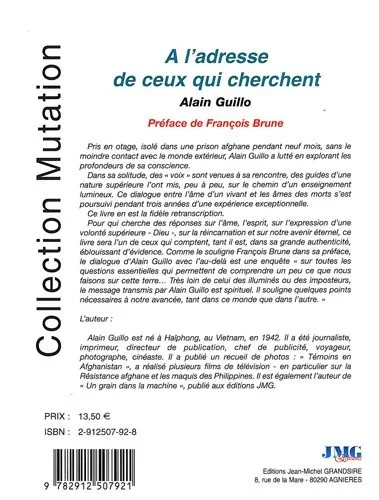 Illustration intérieure du livre « A l’adresse de ceux qui cherchent », JMG Éditions