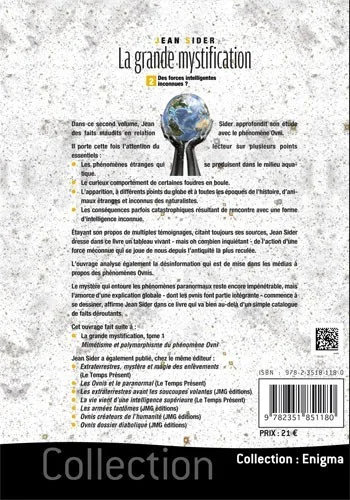 Illustration intérieure du livre « La grande mystification Tome 2 », JMG Éditions