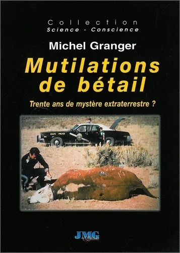 Couverture du livre « Mutilations de bétail », JMG Éditions