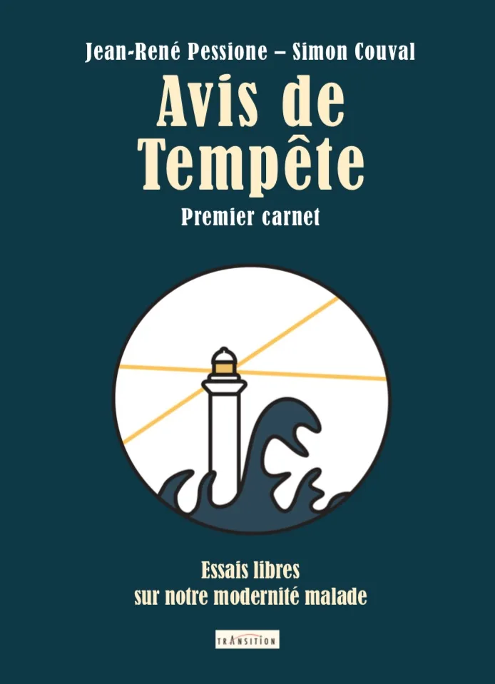 Couverture du livre « Avis de tempête, Premier carnet », JMG Éditions