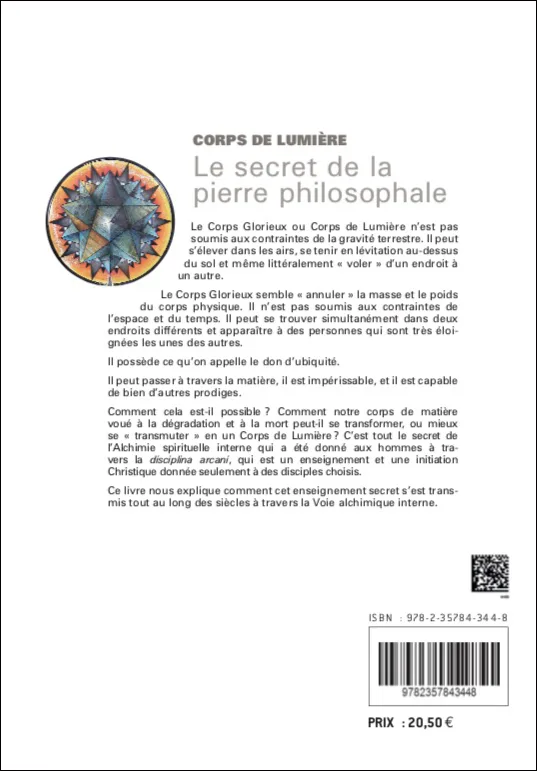 Illustration intérieure du livre « Corps de Lumière, Le secret de la Pierre Philosophale », JMG Éditions