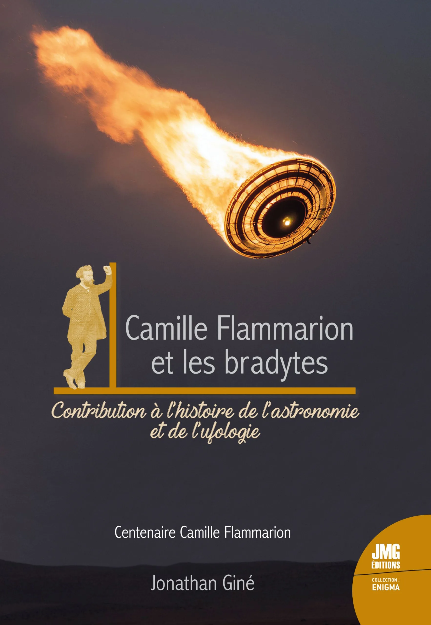 Couverture du livre « Camille Flammarion et les bradytes », JMG Éditions