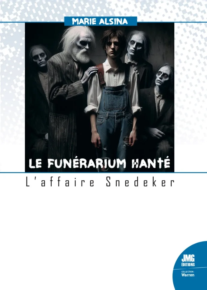 Couverture du livre « Le funérarium hanté : L’affaire Snedeker », JMG Éditions