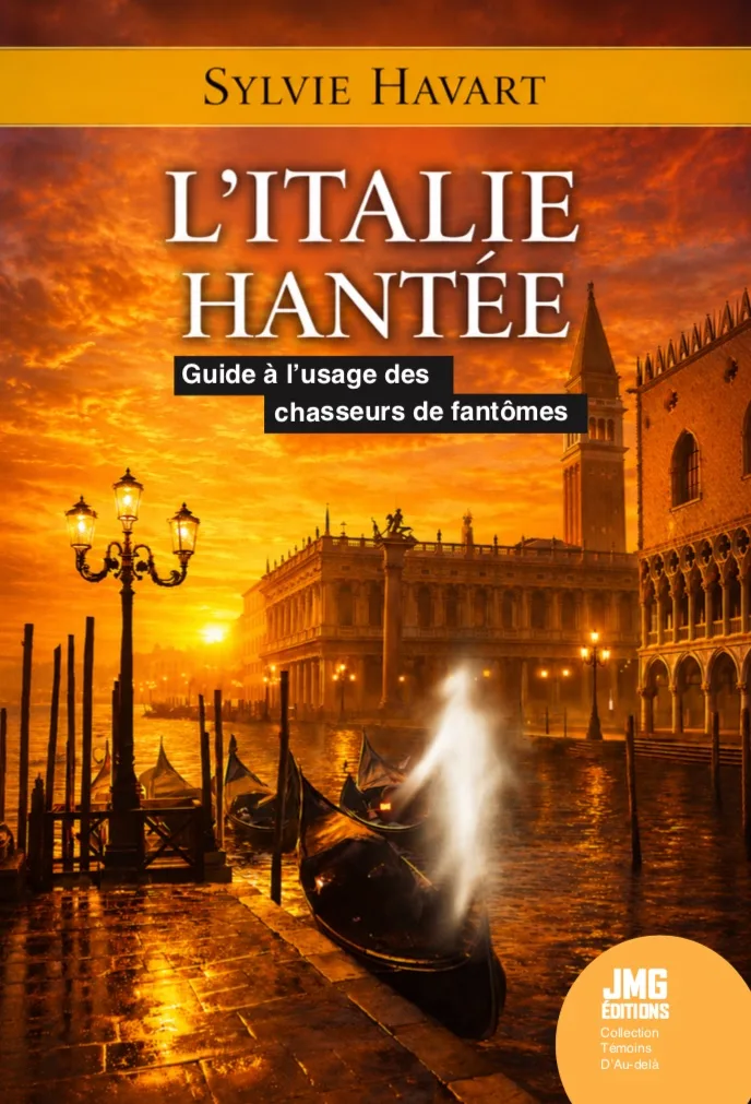 Couverture du livre « L’Italie hantée : Guide à l’usage des chasseurs de fantômes », JMG Éditions