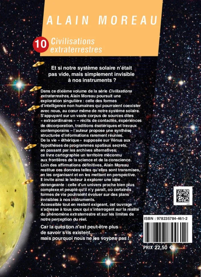 Illustration intérieure du livre « Le système solaire et l’histoire de la Terre, civilisations extraterrestre Tome 10 », JMG Éditions