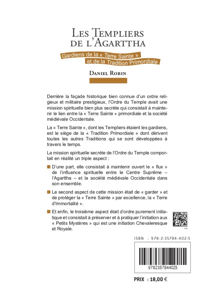 Illustration intérieure du livre « Les Templiers de l’Agarttha : Gardiens de la « Terre Sainte » et de la Tradition Primordiale », JMG Éditions