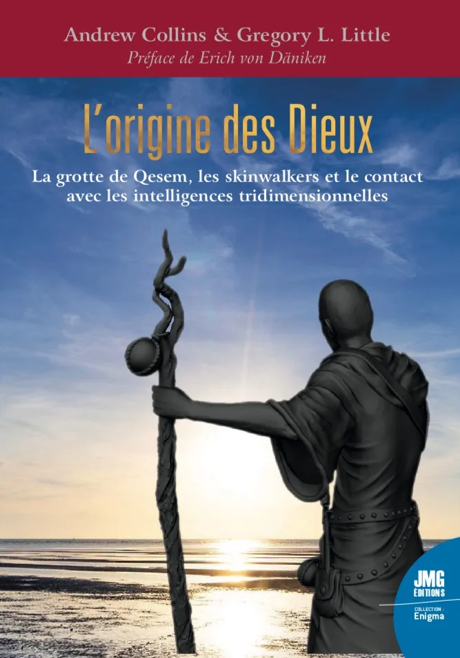 Couverture du livre « L’origine des dieux », JMG Éditions
