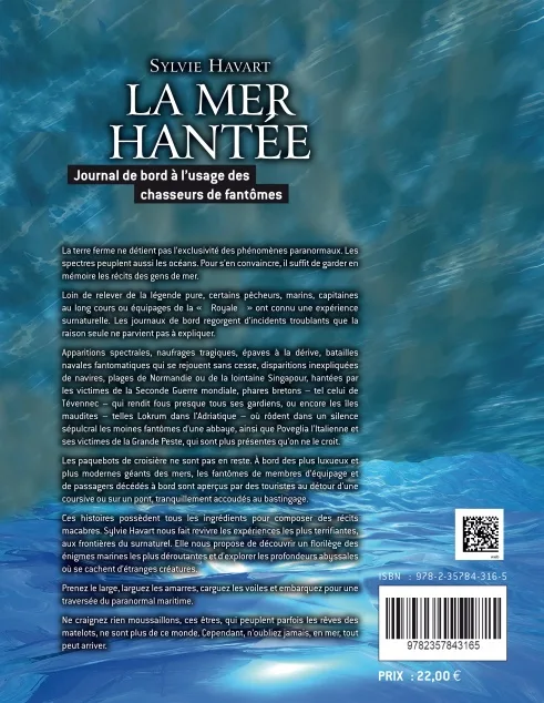 Illustration intérieure du livre « La mer hantée », JMG Éditions