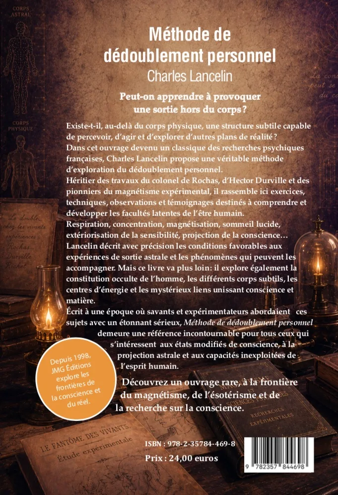 Illustration intérieure du livre « Méthode de dédoublement personnel », JMG Éditions