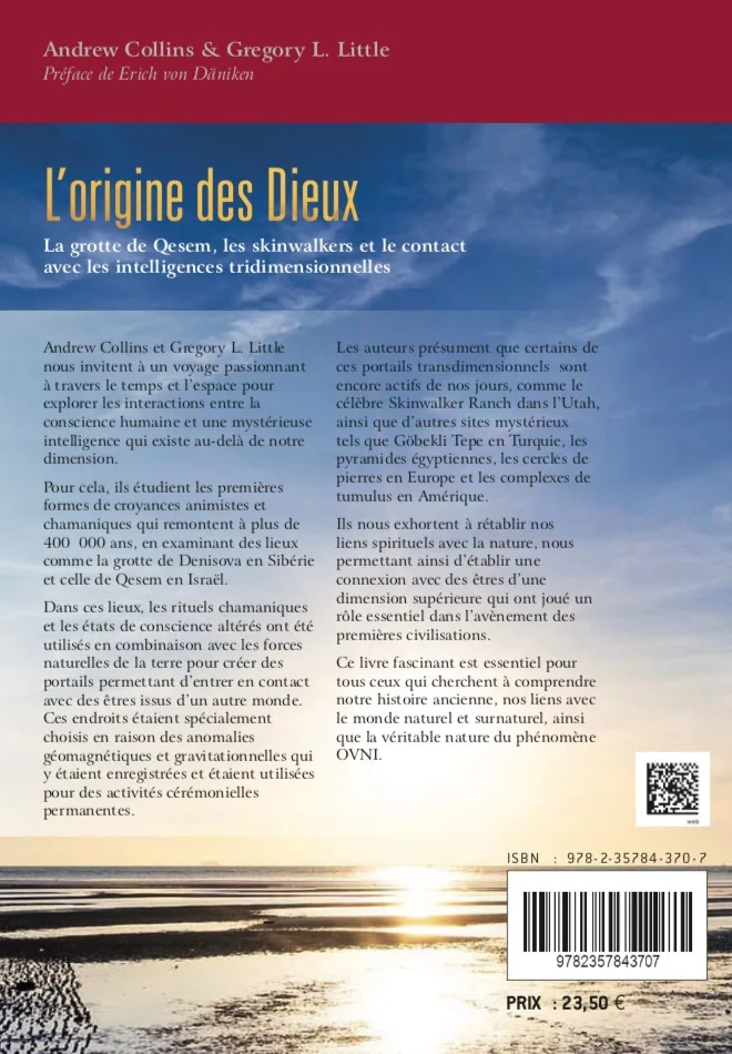 Illustration intérieure du livre « L’origine des dieux », JMG Éditions
