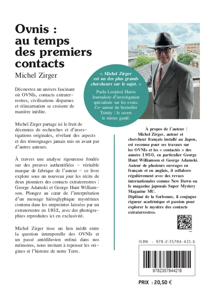 Illustration intérieure du livre « Ovnis : au temps des premiers contacts », JMG Éditions