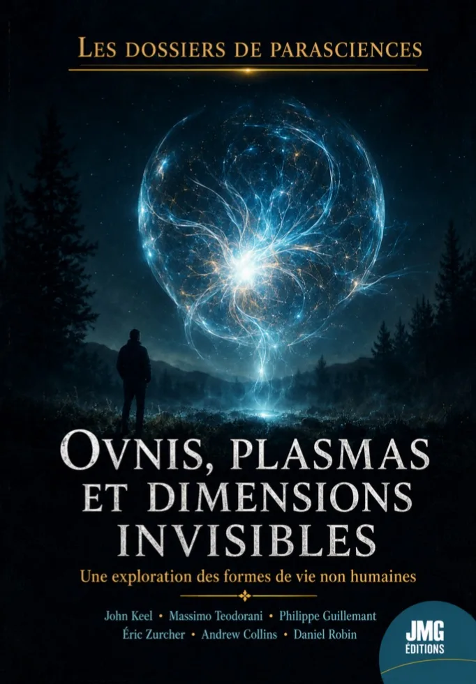 Couverture du livre « Ovnis, plasmas et dimensions invisibles : Une exploration des formes de vie non humaines », JMG Éditions