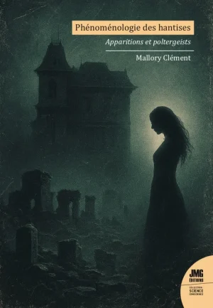 Couverture du livre « Phénoménologie des hantises, Apparitions et poltergeists », JMG Éditions