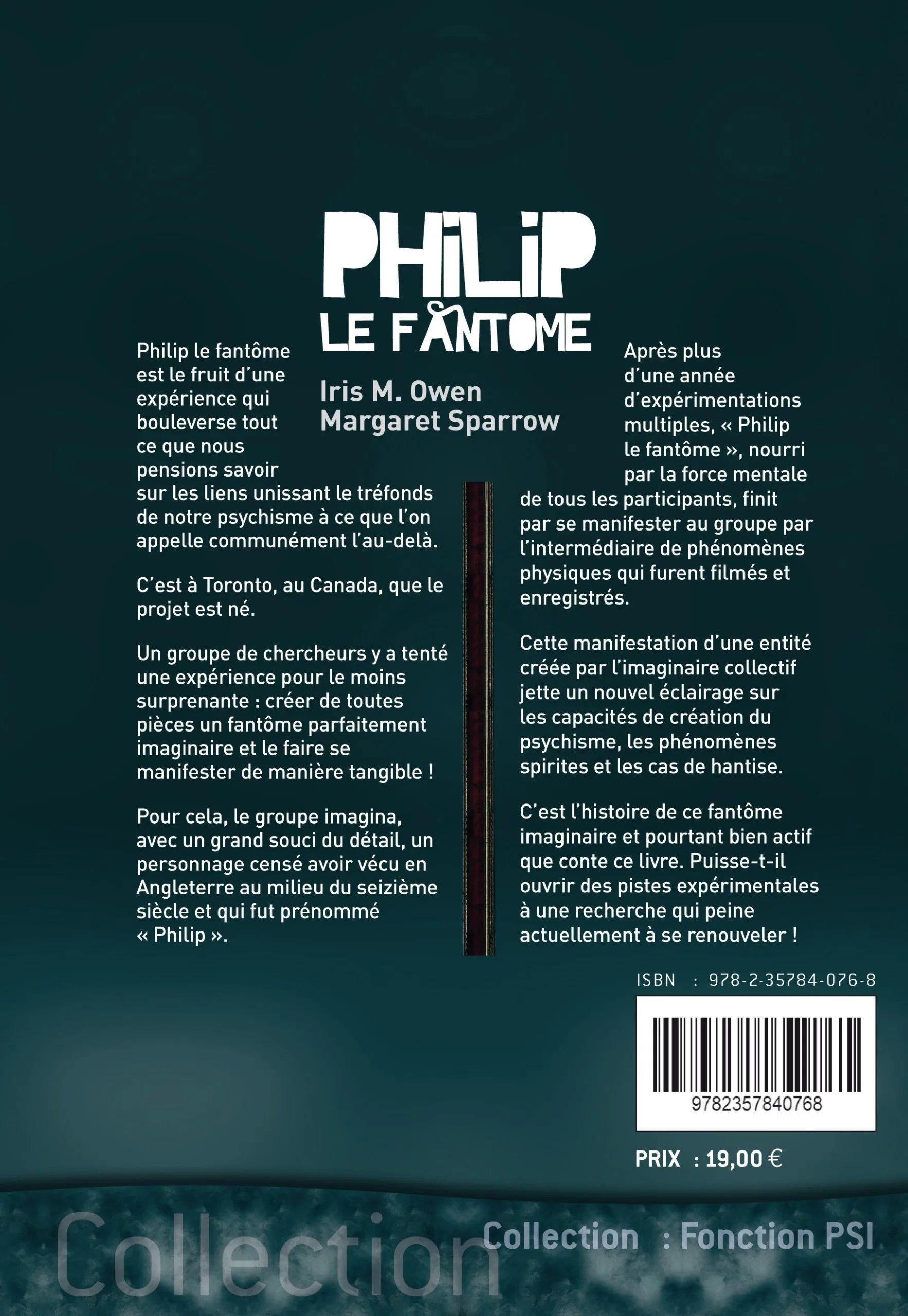 Illustration intérieure du livre « Philip le fantôme », JMG Éditions