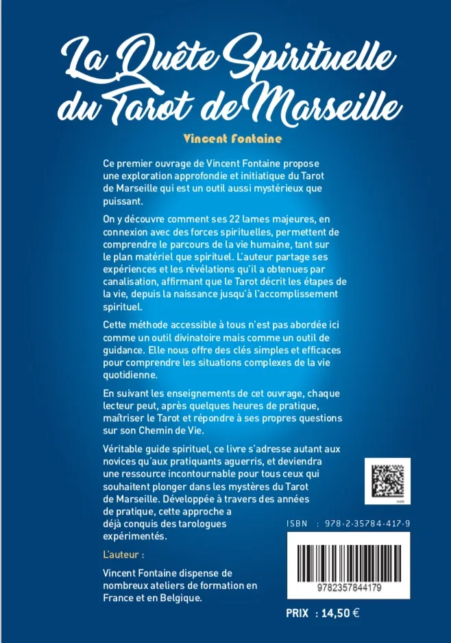 Illustration intérieure du livre « La Quête Spirituelle du Tarot de Marseille », JMG Éditions