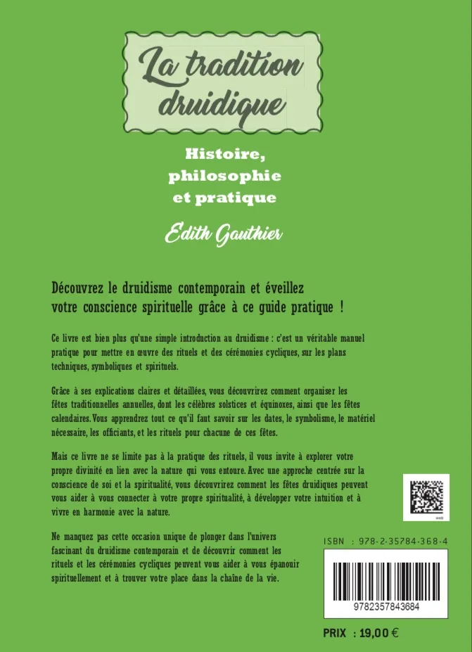 Illustration intérieure du livre « La tradition druidique Histoire, philosophie et pratique », JMG Éditions