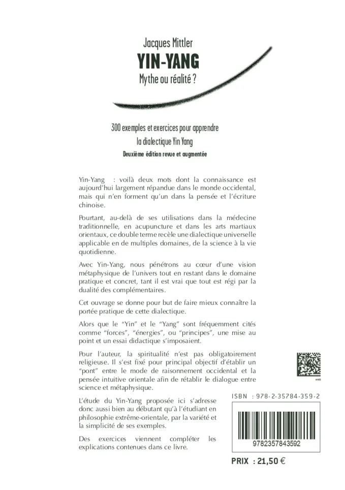 Illustration intérieure du livre « Yin-Yang Mythe ou réalité ? », JMG Éditions