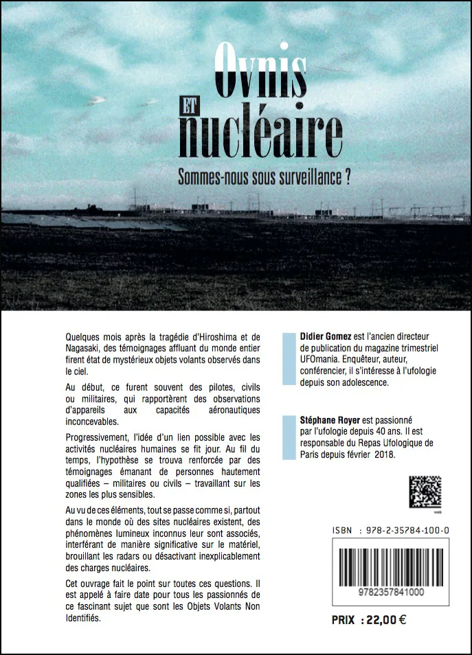 Illustration intérieure du livre « Ovnis et nucléaire », JMG Éditions